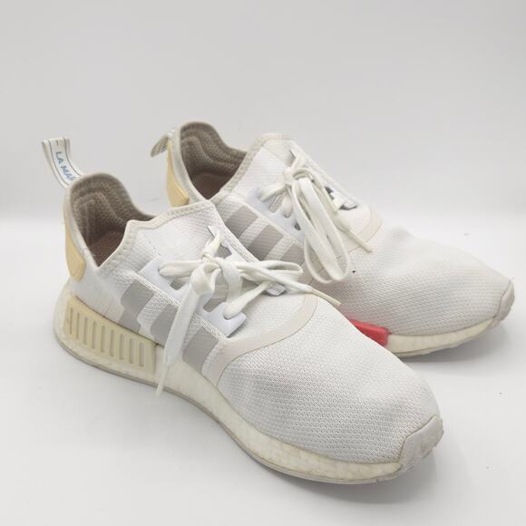 Adidas NMD_R1 womens Shoes White Grey Blue Rose FX7074 size 10 main image 9